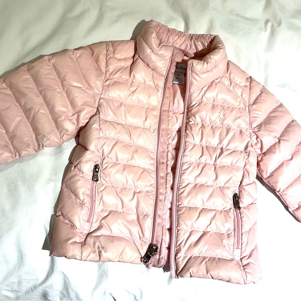 Ralph Lauren puffer coat barely worn, excellent condition